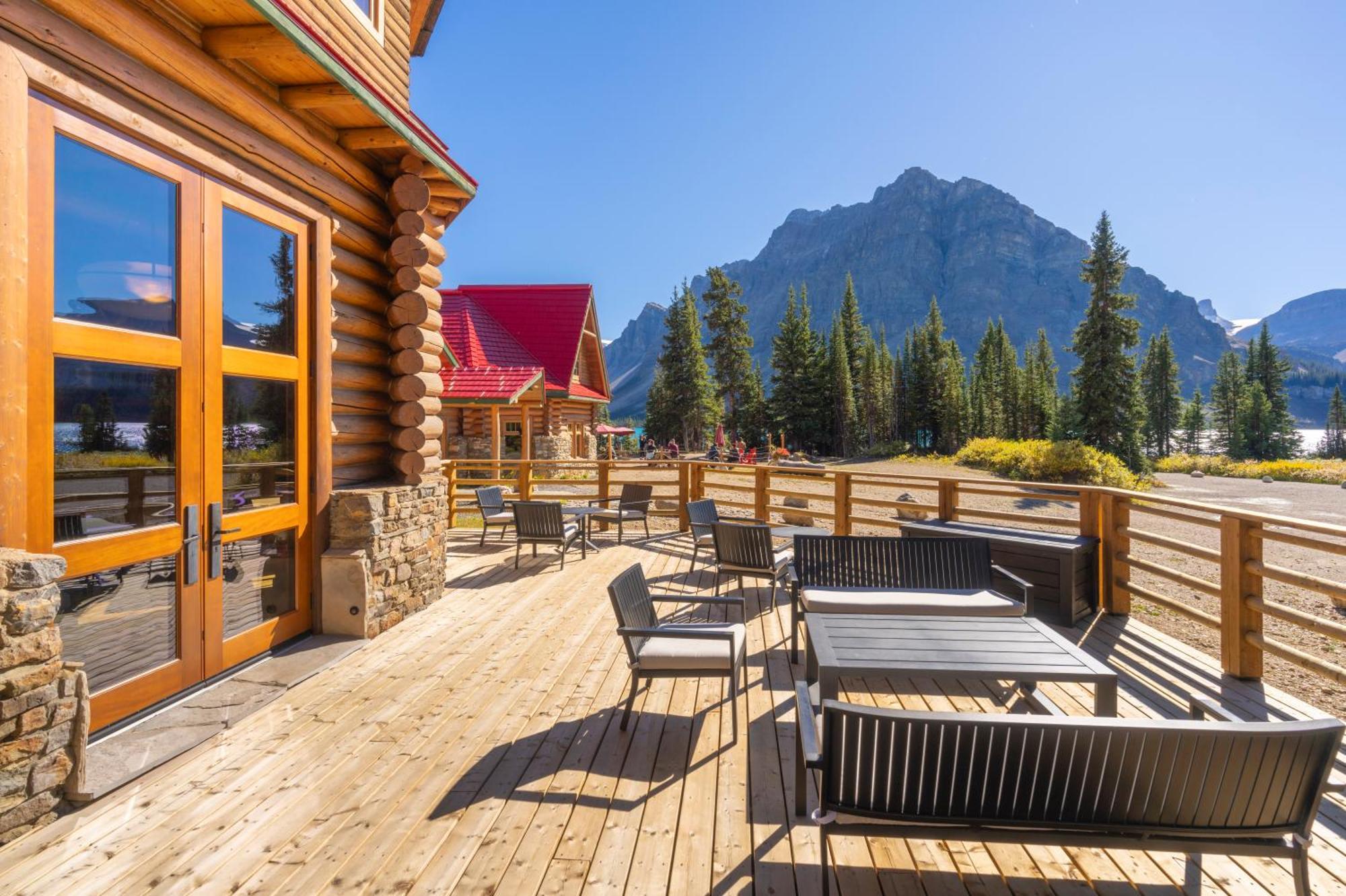 The Lodge At Bow Lake Lake Louise Exterior foto